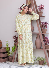 Nawaem Altulle - Lamah - floral - cotton - 1 Piece